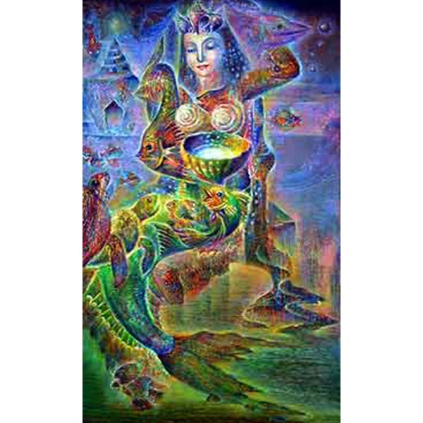 The ocean princess Oil on canvas 55 x 80 cm.