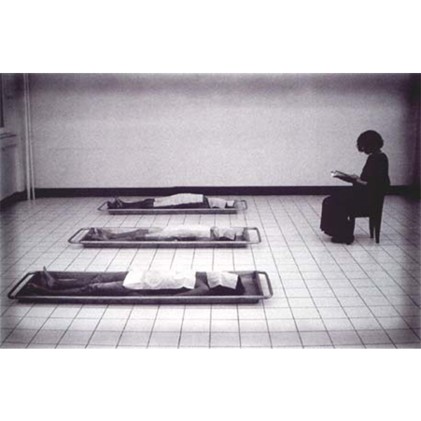 Reading for Three Female Corpses, 1997

