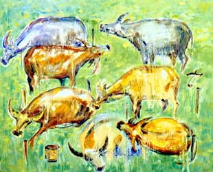 Work : Modern Buffaloes 2