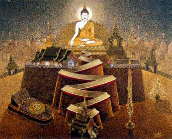 Title : Faith in Lord Buddha, 2002