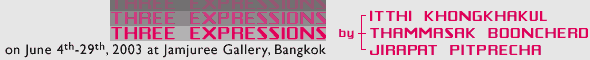 Exhibition : Three Expressions