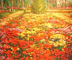 The flower in Isfahan 