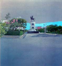 Wong Wian Yai in The Cloudy day by  Teerawat Ngarmchuachit