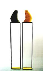 The Couple of Yellow - Black Forms by  Thanee Klinkhajorn