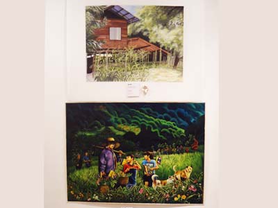 The 27th PTT Art Exhibition Green Living Saving the Earth by Silpakorn University and PTT บ้านสีเขียว โลกสีเขียว