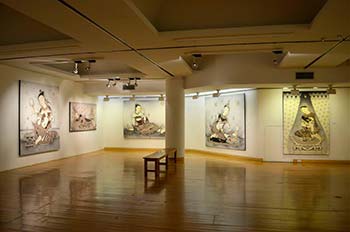 Exhibition Dhamma Riddles in Contemporary Thai Paintings & Paintings of Buddha's Life History (Conventional Truth) by Likit Nisetanakarn and Surathin Tatana | นิทรรศการ ปริศนาธรรมจิตรกรรมไทยร่วมสมัยและจิตรกรรมพุทธประวัติ(สมมตสัจจะ) โดย ลิขิต นิสีทนาการ  และ สุรทิน ตาตะนะ