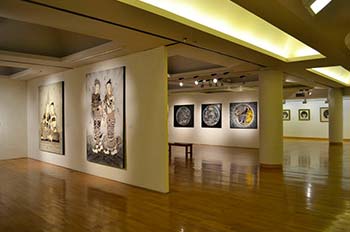 Exhibition Dhamma Riddles in Contemporary Thai Paintings & Paintings of Buddha's Life History (Conventional Truth) by Likit Nisetanakarn and Surathin Tatana | นิทรรศการ ปริศนาธรรมจิตรกรรมไทยร่วมสมัยและจิตรกรรมพุทธประวัติ(สมมตสัจจะ) โดย ลิขิต นิสีทนาการ  และ สุรทิน ตาตะนะ