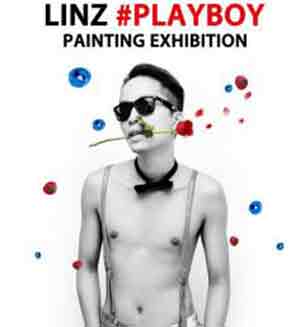 LINZ # PLAYBOY Painting Exhibition by Lin Zhi