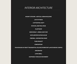 Deep Fried thesis by 5th years students of Architecture and Design Faculty, King Mongkut's University of Technology Thonburi