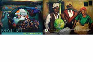 Maitrii Art Exhibition by Thai and resident Indian Artists: Vorasan Supap, Busaraporn Teerasap, Suriya Namwong, Ishrat Hashim, Malini Mansukhani, Vibha Sodhia, Anjali Mandrekar and Karma Sirikogar