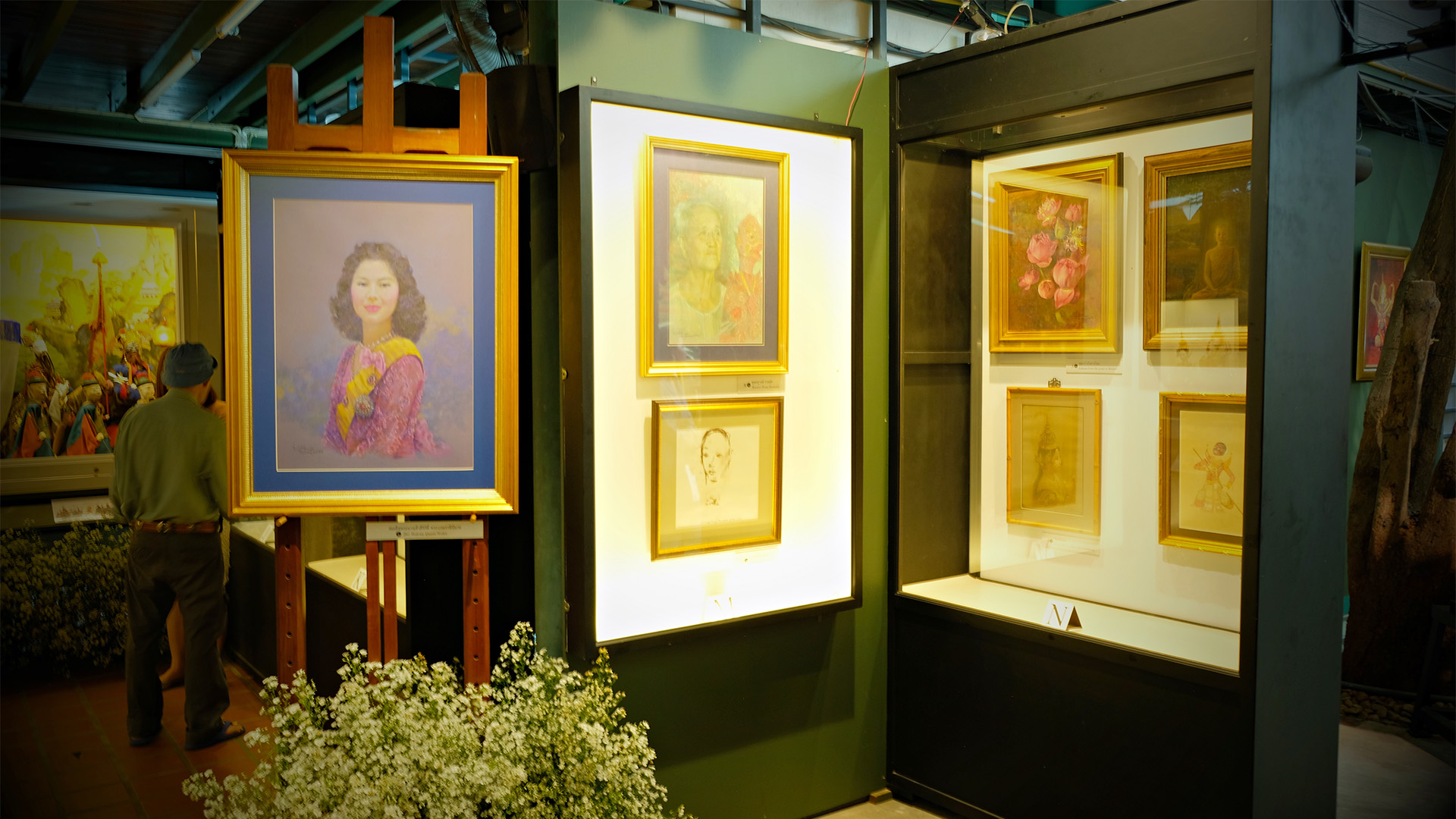 National Artist Chakrabhand Posayakrit The first of a rotating of Exhibitions | นิทรรศการหมุนเวียนชุดแรก