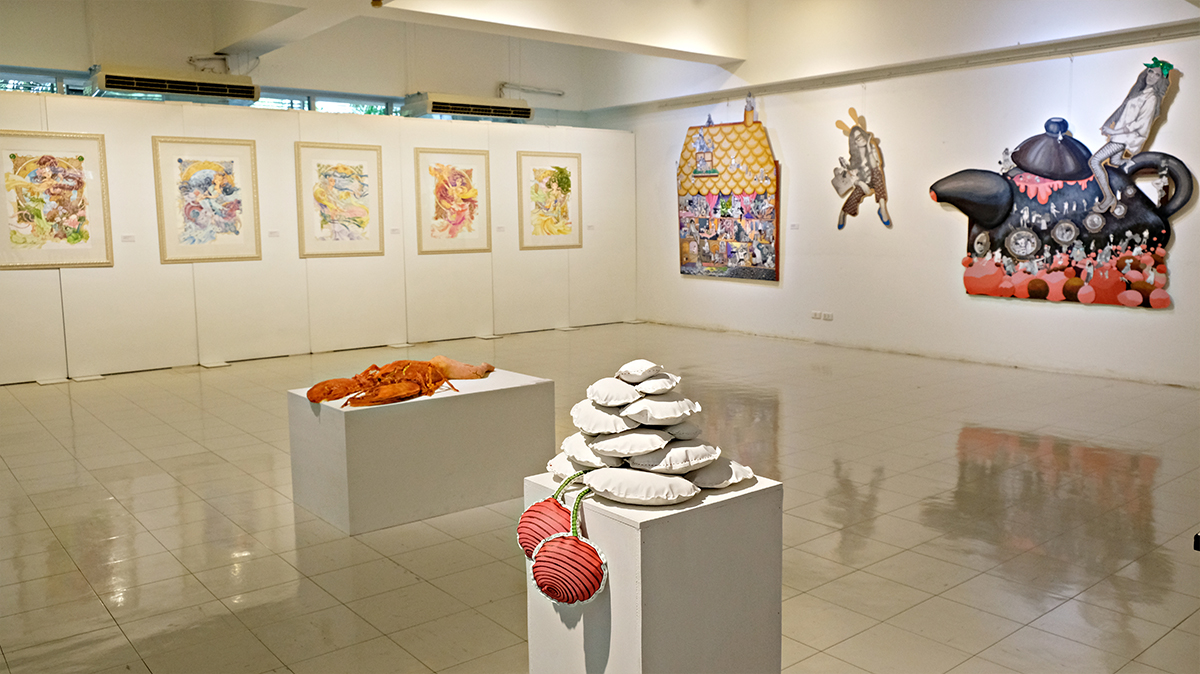 Exhibition Grey matter by Sapaporn Pradith, Seksun Toommai and Sittipong Pansomsong นิทรรศการ โดย สภาพร ประดิษฐ์, เสกสรรค์ ทุมมัย และ สิทธิพงศ์ ปานสมทรง