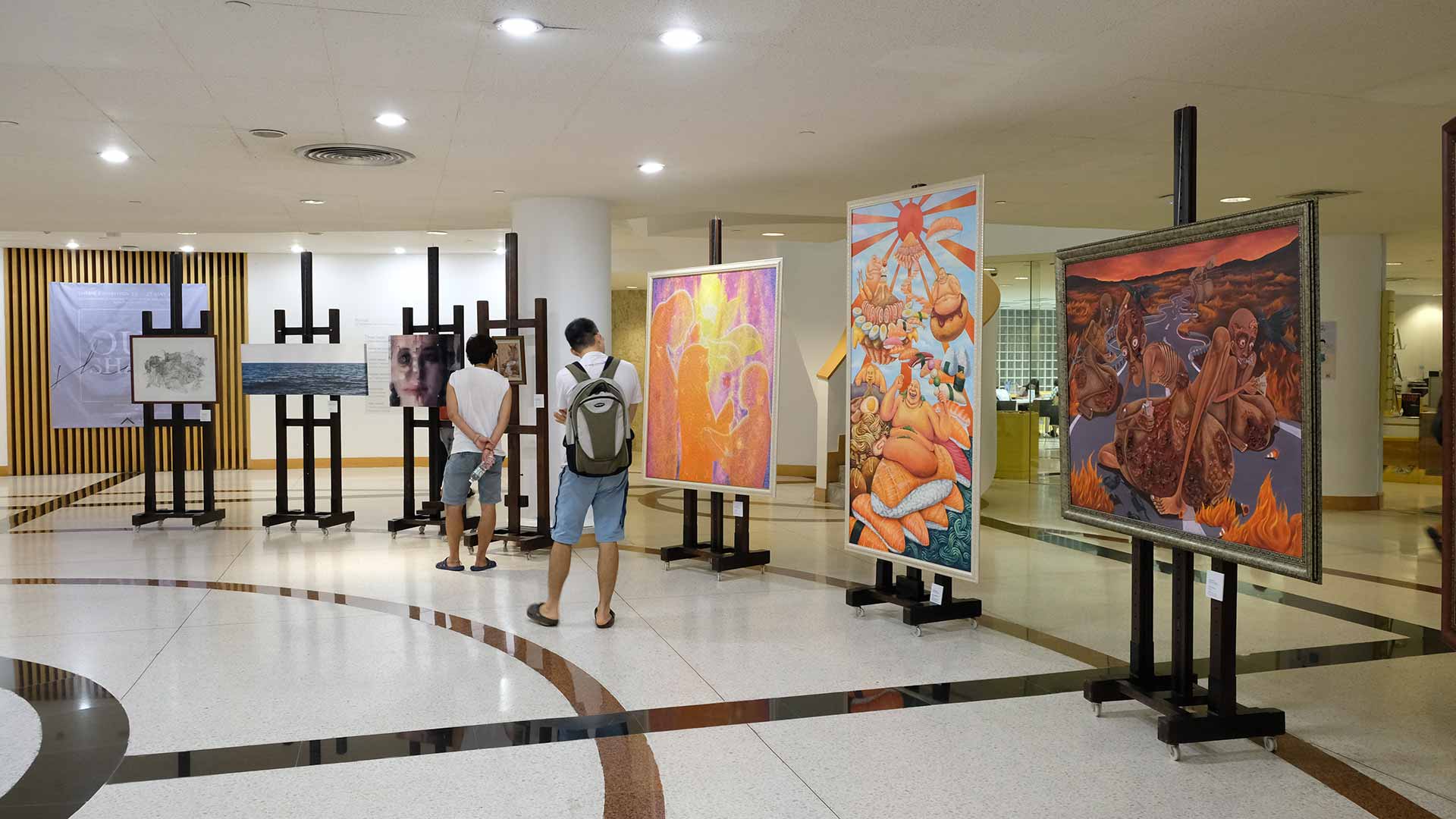 Exhibition Our Shade By Department of Painting, Faculty of Fine and Applied Arts, Burapha University | นิทรรศการ ศิลปนิพนธ์ ตัวตนที่แตกต่าง โดย ภาควิชาจิตรกรรมคณะวิจิตรศิลป์มหาวิทยาลัยบูรพา