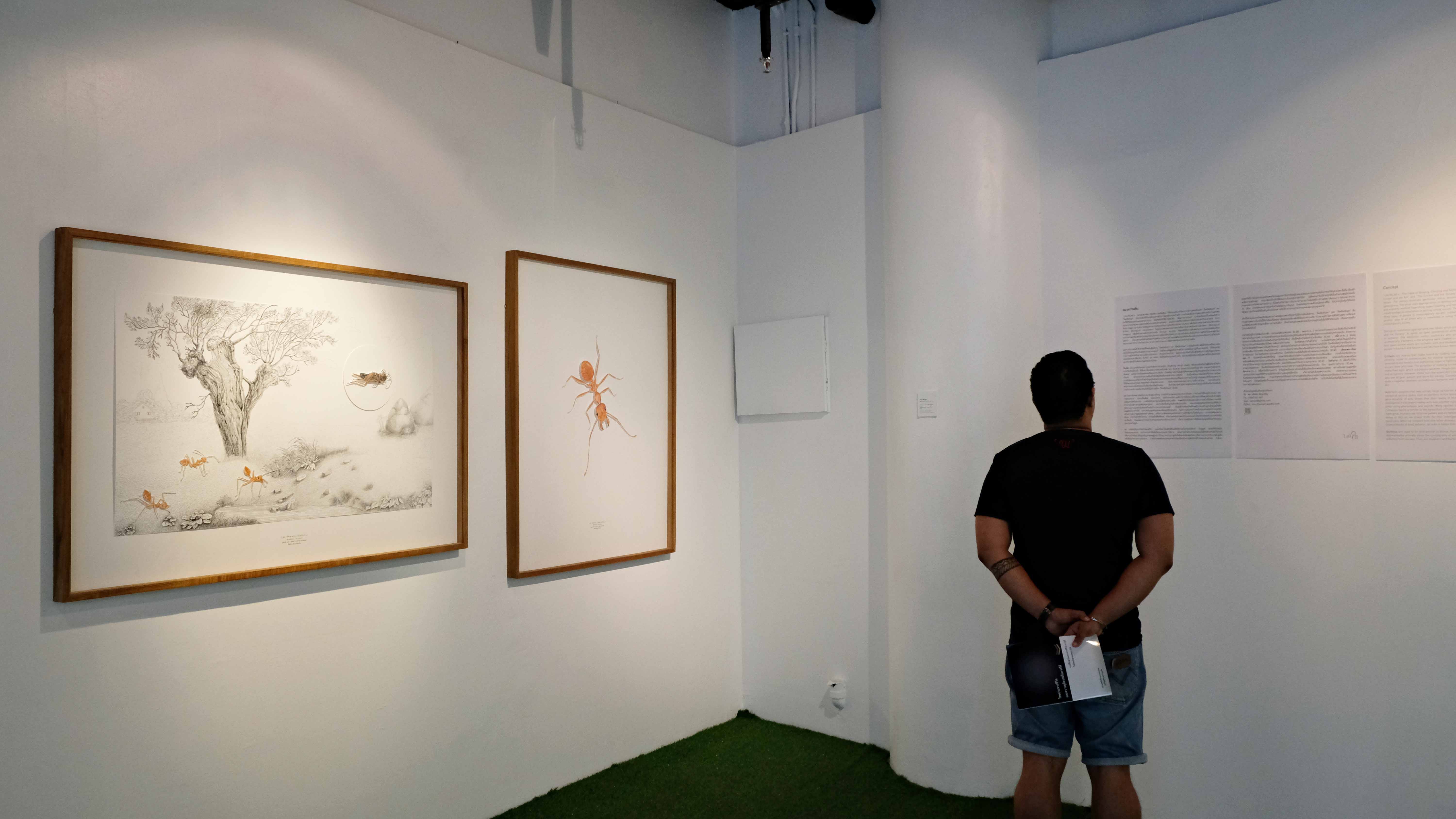 Exhibition  The Fable of Braying, Chirping, and Sizzling Sound by Lalinthorn Phencharoen | นิทรรศการ นิทานแผดเสียง กรีดเสียง และซีซเสียง โดย ลลินธร เพ็ญเจริญ