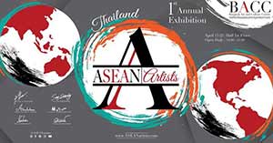 1st Annual Exhibition By ASEAN Artists Thailand