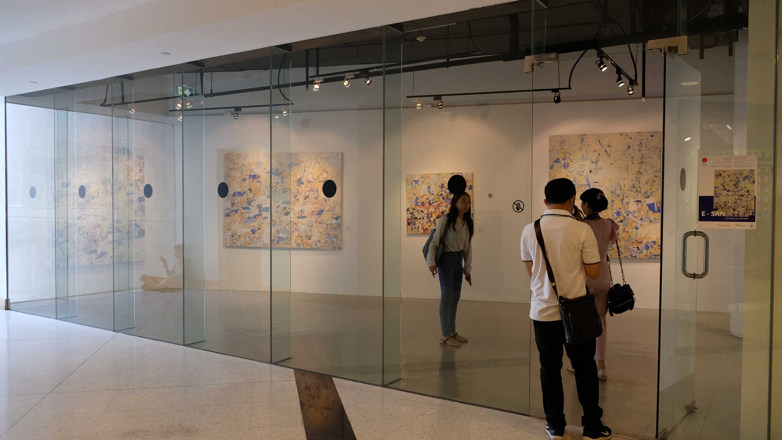 Exhibition E-SAN way of life painting exhibition By Sakon Malee | นิทรรศการ อีสาน โดย สกล มาลี