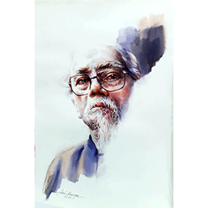 Portrait By Saroj Tungtritsanakul (สาโรจน์ ตั้งตฤษณกุล)