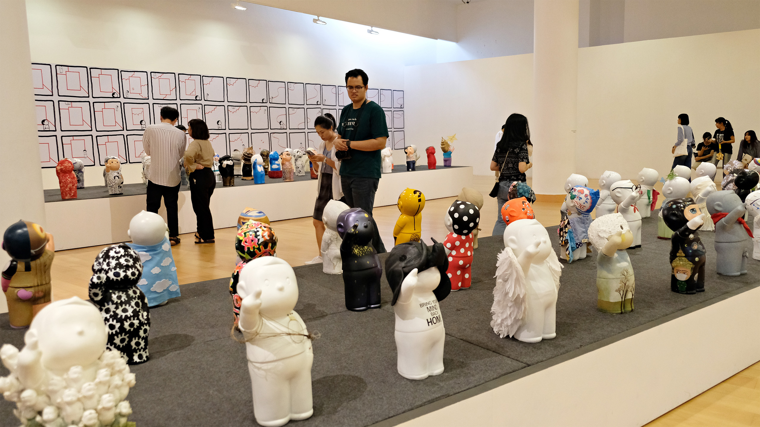 TIAN TIAN XIANG SHANG Arts is Learning Learning is Arts Exhibtion