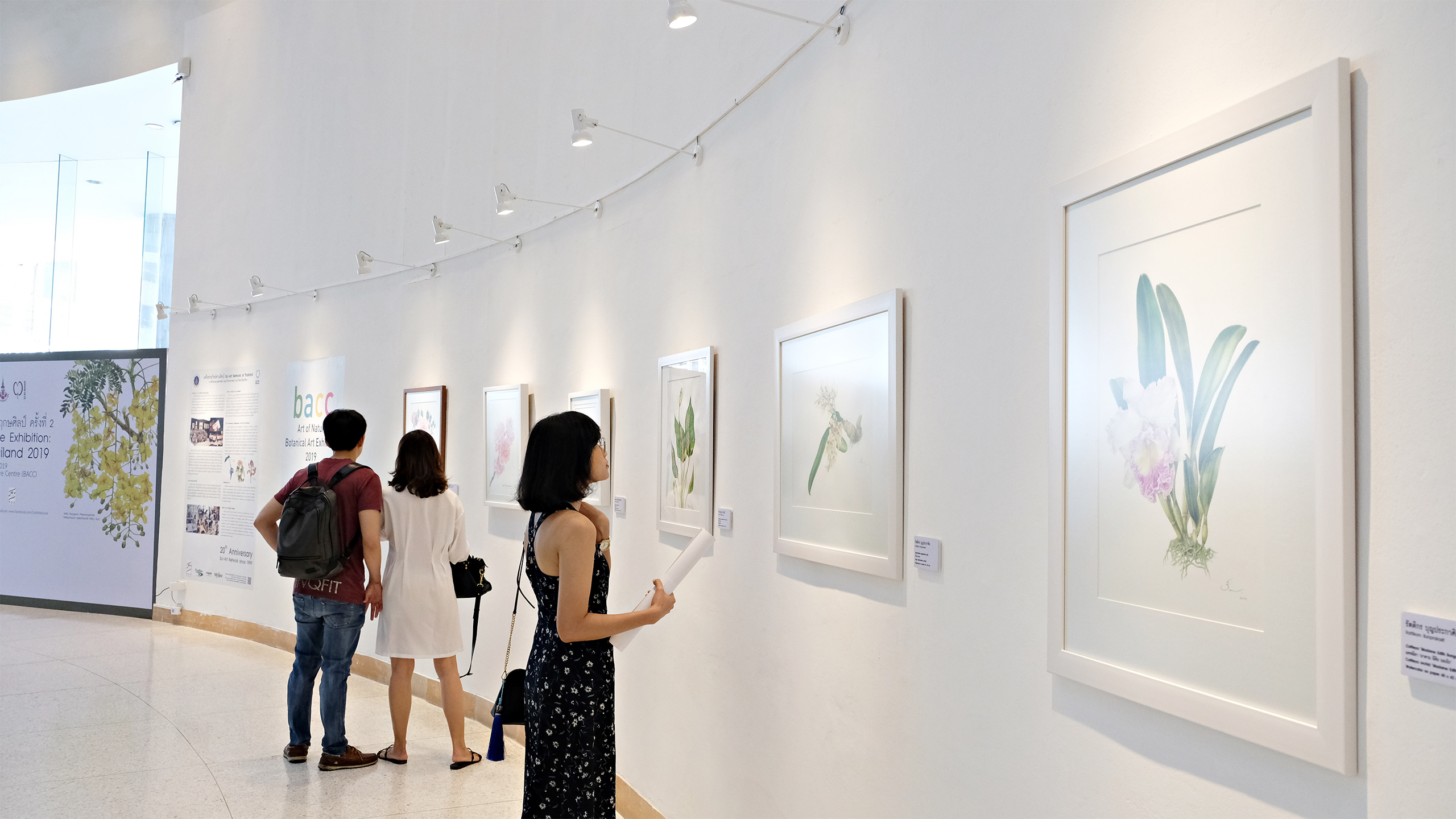 BACC Art of Nature Exhibition: Botanical Art Thailznd 2019