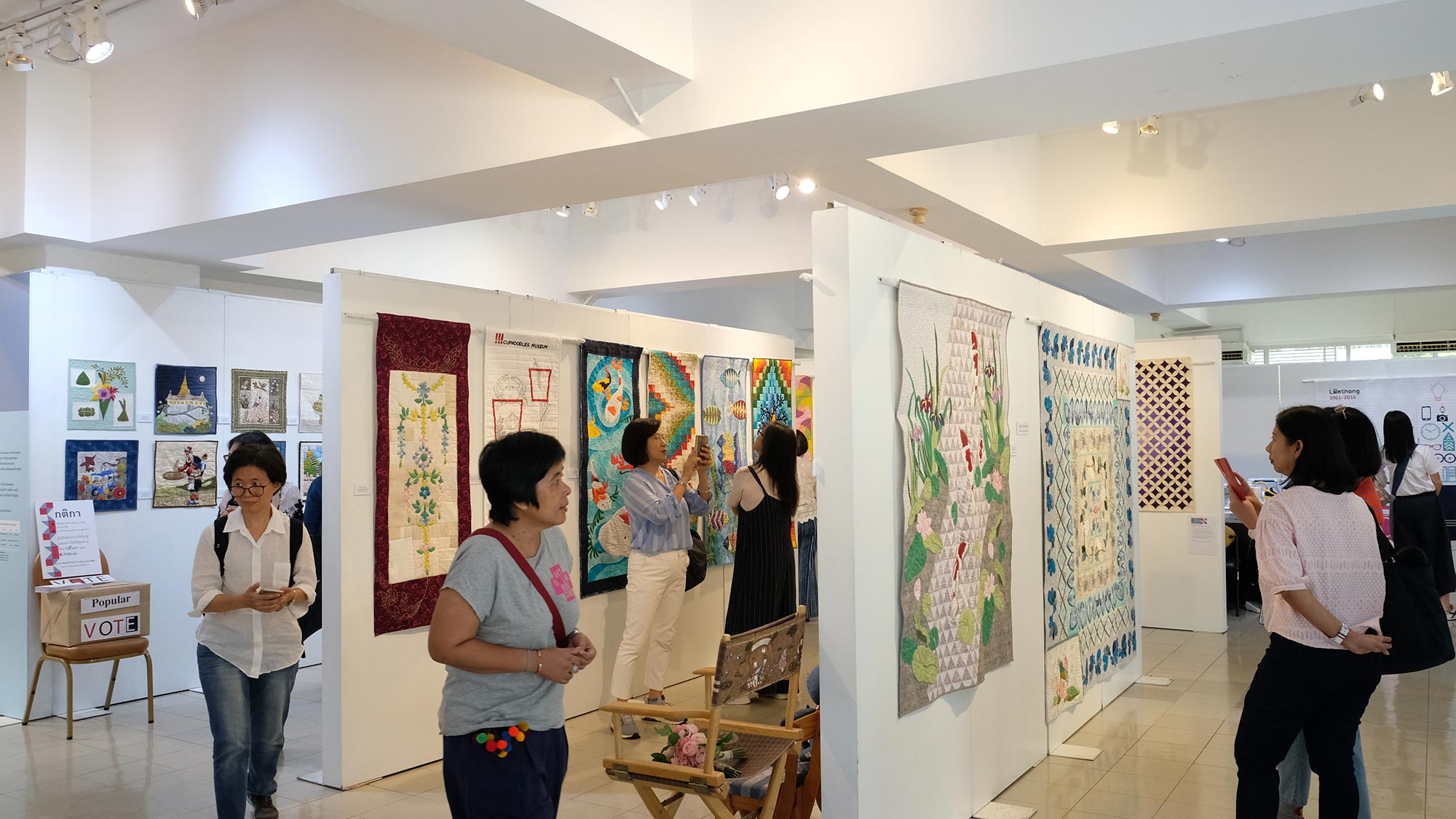 Exhibition JHIA THAILAND QUILT ART 2019 By More than 70 QUILT Artists | นิทรรศการ ศิลปะบนผืนผ้า โดย ศิลปินกลุ่มผู้ทำงานQUILT กว่า 70 คน