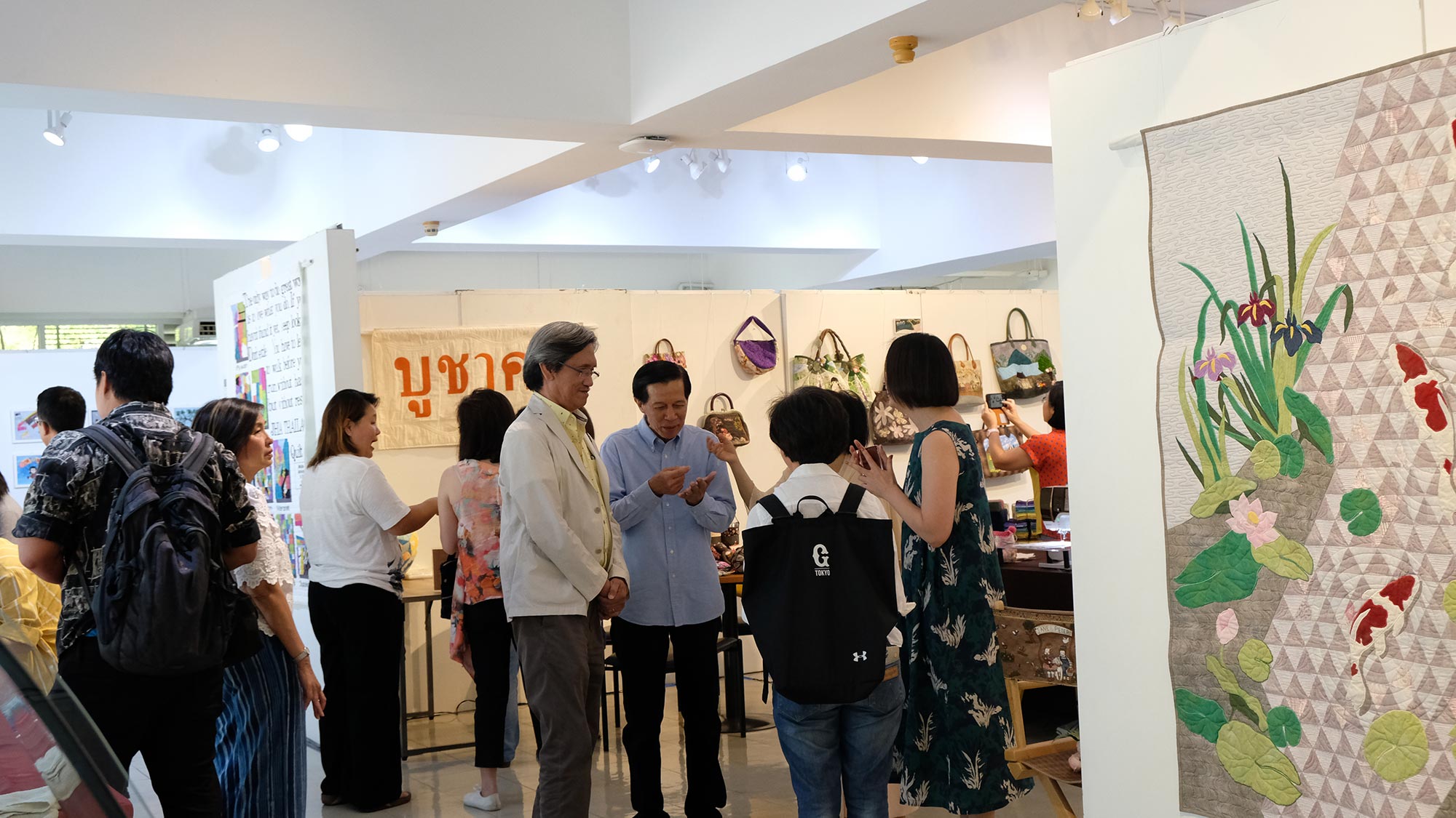 Exhibition JHIA THAILAND QUILT ART 2019 By More than 70 QUILT Artists | นิทรรศการ ศิลปะบนผืนผ้า โดย ศิลปินกลุ่มผู้ทำงานQUILT กว่า 70 คน