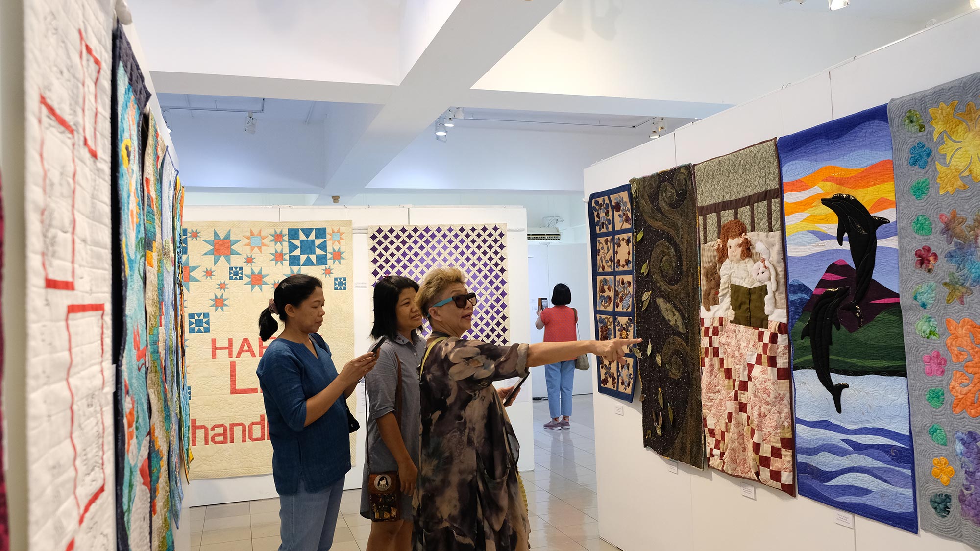 Exhibition JHIA THAILAND QUILT ART 2019 By More than 70 QUILT Artists | นิทรรศการ ศิลปะบนผืนผ้า โดย ศิลปินกลุ่มผู้ทำงานQUILT กว่า 70 คน