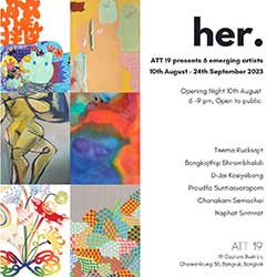 HER. By Teema Rucksajit, Bongkojthip Bhirombhakdi, D-Jai Kosiyabong, Proudfa Suntiasvarporn, Chanakarn Semachai and Naphat Sintrirat (ธีมา รักษะจิตร, บงกชทิพย์ ภิรมย์ภักดี, ดีใจ โกสิยพงษ์, พราวฟ้า สันติอัศวราภรณ์, ชนากานต์เสมาชัย และ ณภัทร สินไตรรัตน์ )