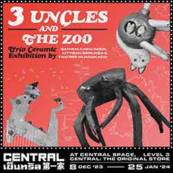 3 UNCLES AND THE ZOO โดย อาจารย์บัทม์ แก้วงอก (Bathma Kaew-ngok), อาจารย์ธาตรี เมืองแก้ว (Thatri Muangkaew), และ อาจารย์กิตติสันต์ ศรีรักษา (Kittisan Sriraksa)