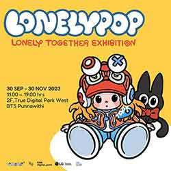 LonelyPop : Lonely Together Exhibition by Surita Uthairatsamee