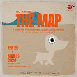 The Map: A Survey of Works on Paper โดย Kade Javanalikhikara (เกศ ชวนะลิขิกร)