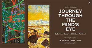 Journey through the Mind’s Eye: An Art Exhibition by Bertrand Gossart and Sitthidham Rohitasuk