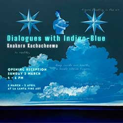 Dialogues with Indigo-Blue โดย คณากร คชาชีวะ (Knakorn Kachacheewa)