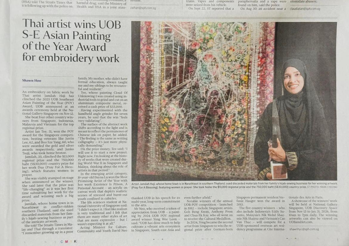 Jamilah Haji Wins 2025 UOB SEA Painting of the Year