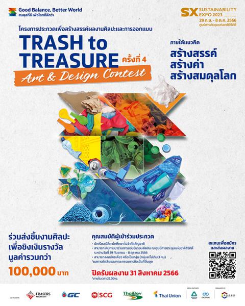 Trash to Treasure Art & Design Contest | ประกวดสร้างสรรค์ผลงานศิลปะและการออกแบบ