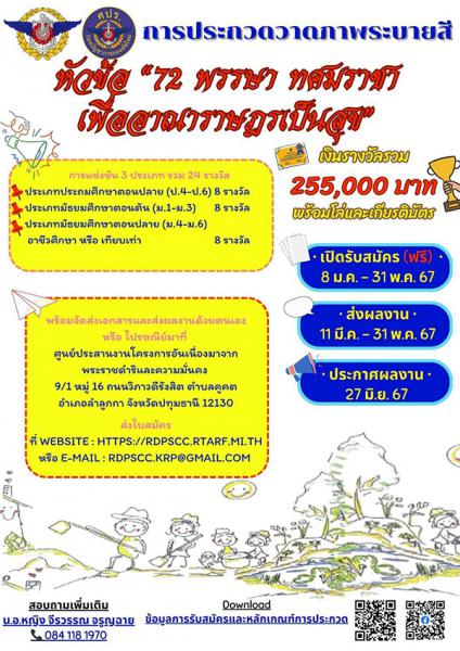 Drawing Contest | ประกวดวาดภาพระบายสี