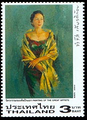 "Portrait of Chira Chongkon" by Mr.Chamras Kietkong