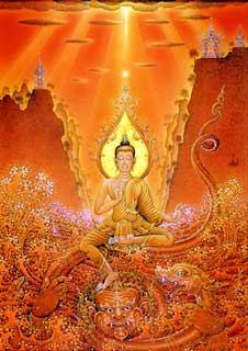 Buddha M Ara Paintings For Sale Buddha M Ara Paintings For Sale