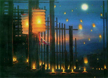 Pray to the moon