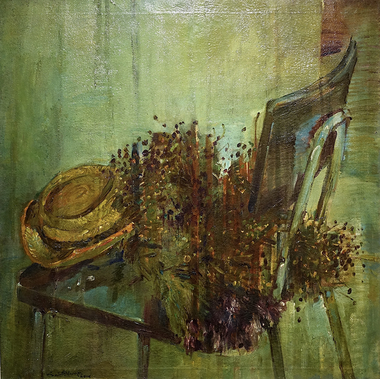 Chakrabhand Posayhakrit</br>STILL LIFE, 2514</br>Oil on canvas</br>75 x 75 cm.