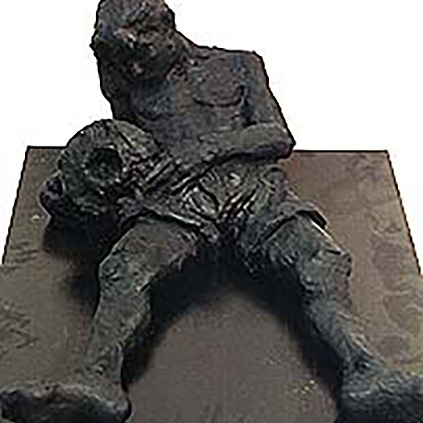 Powerless, 1998, Bronze