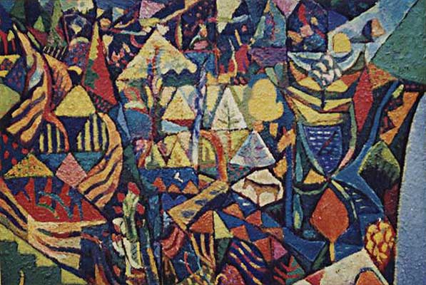 Horse in landscape, 1993