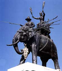 Work : Monument to King Naresuan