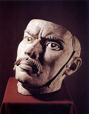 Work : The head of Monument to King Taksin the Great