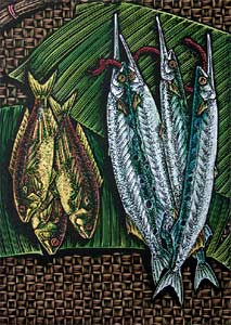 Garfish & Orange fish
