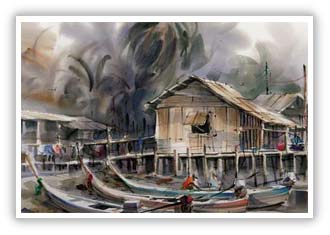 Artist Sompote Singthong ศิลปิน สมโภชน์ สิงห์ทอง