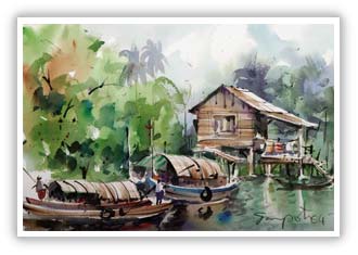 Artist Sompote Singthong ศิลปิน สมโภชน์ สิงห์ทอง